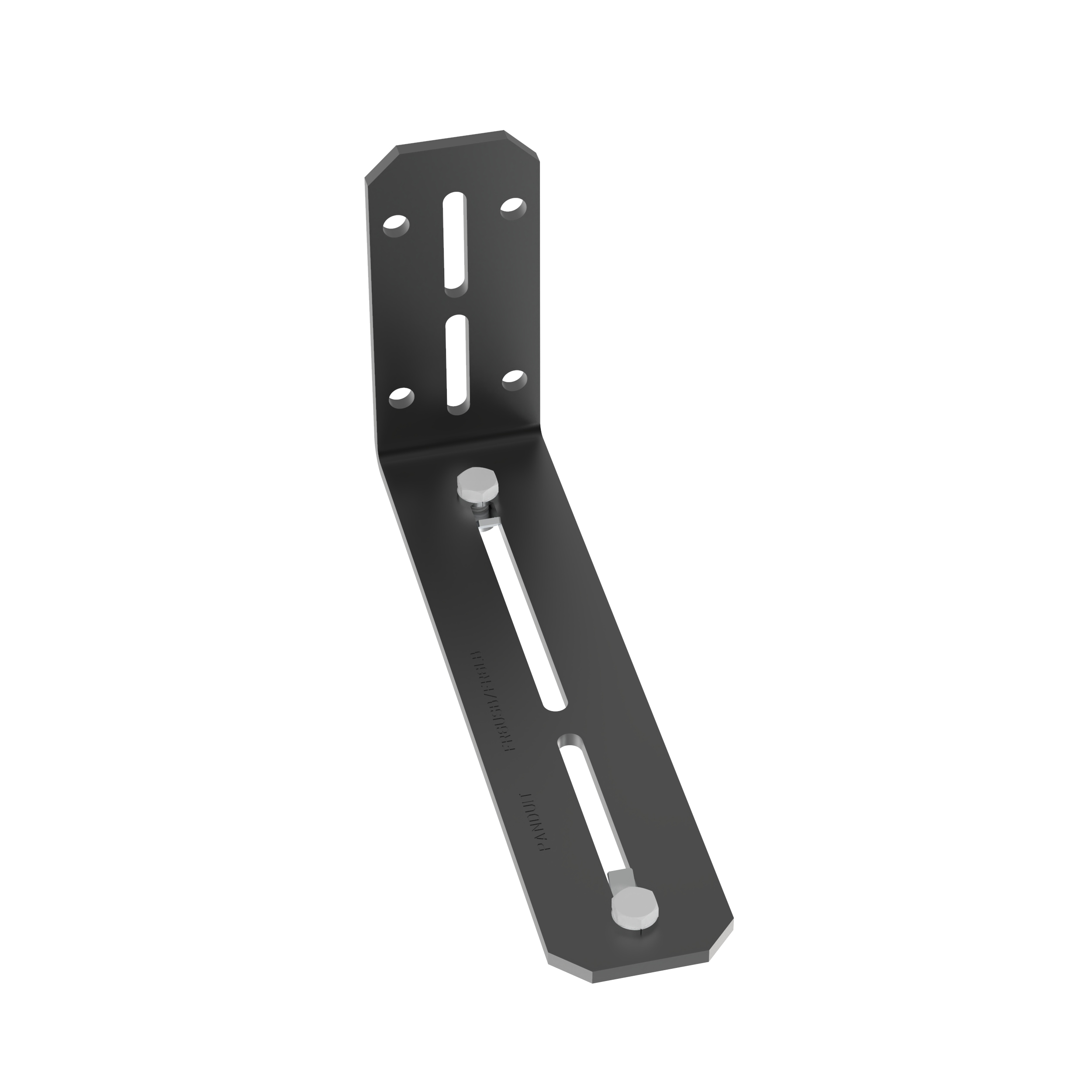 Bracket, L Wall Mount, 4x46x4