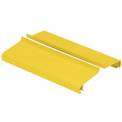 FIBERRUNNER COVER SPLIT HINGED 6X4 YELLOW