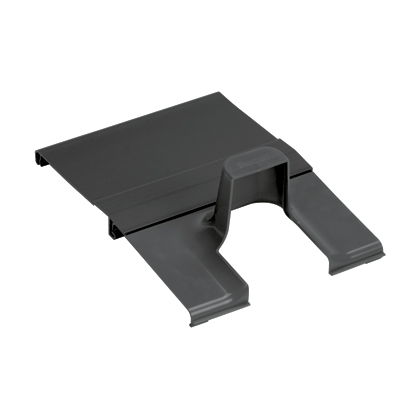 SPILL OVER W/ 2X2E COVER 12X4 CH BLACK
