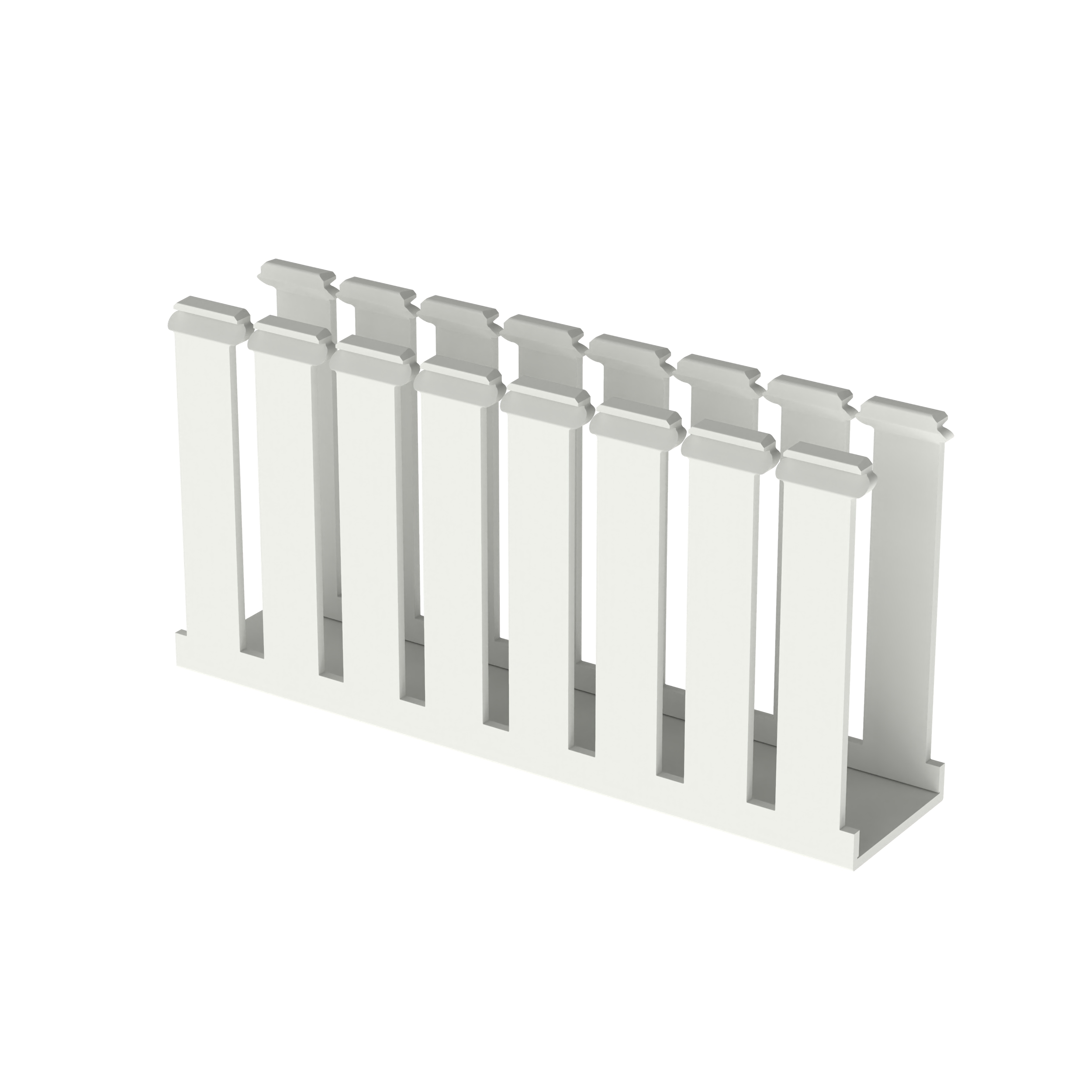 PANDUIT G2X5WH6 Wire Duct Wide Slot White 2.25 W x 5 D | AC8YVG 3EXT8