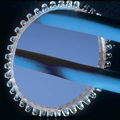 Grommet Edging, Slotted, Nylon 6.6, Natural