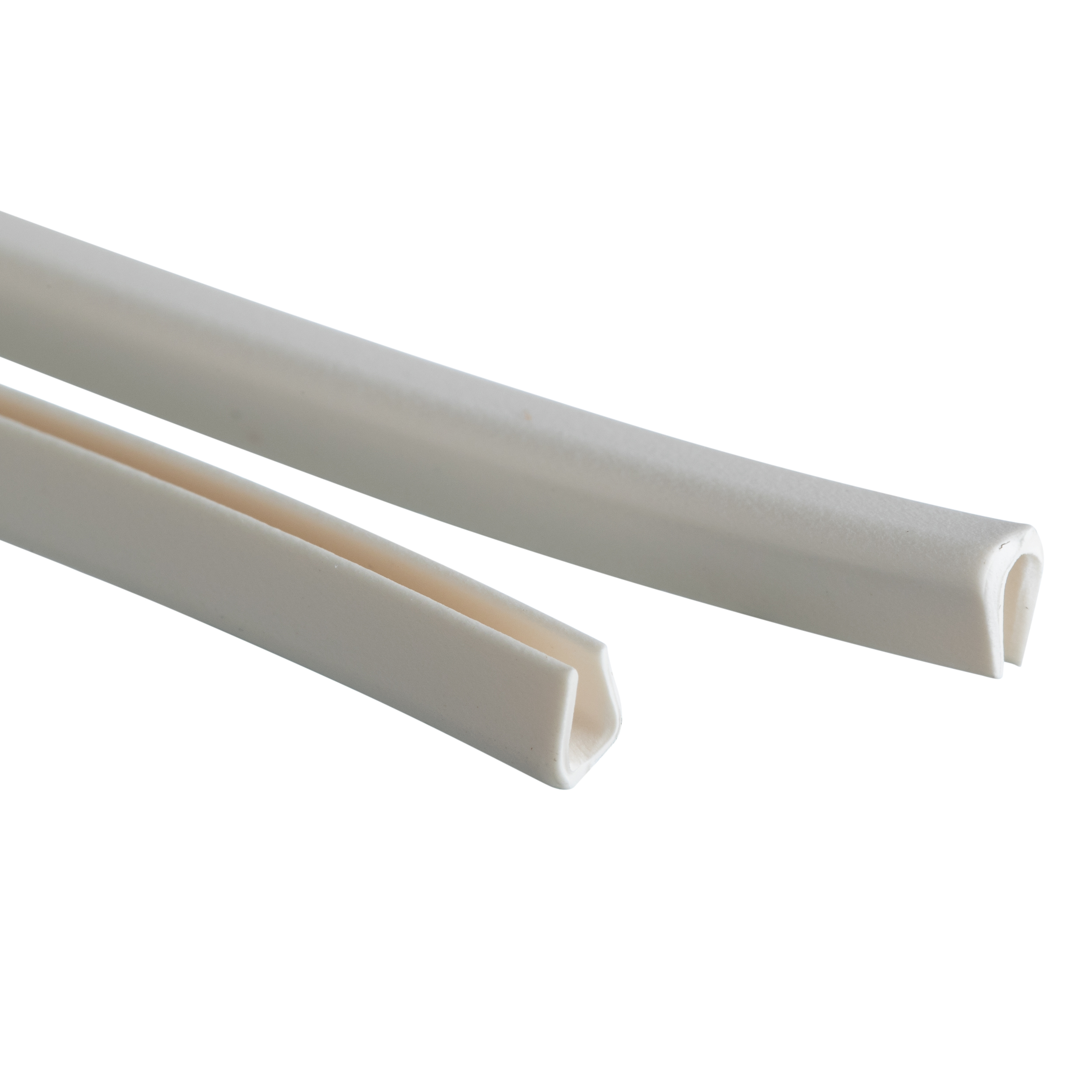 Grommet Edging, 0.062 Inch Thick, Wht, 100ft L