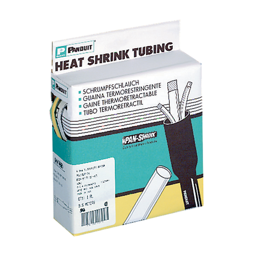 Thin Wall Heat Shrink Tubing, 0.25 Inch , 25ft