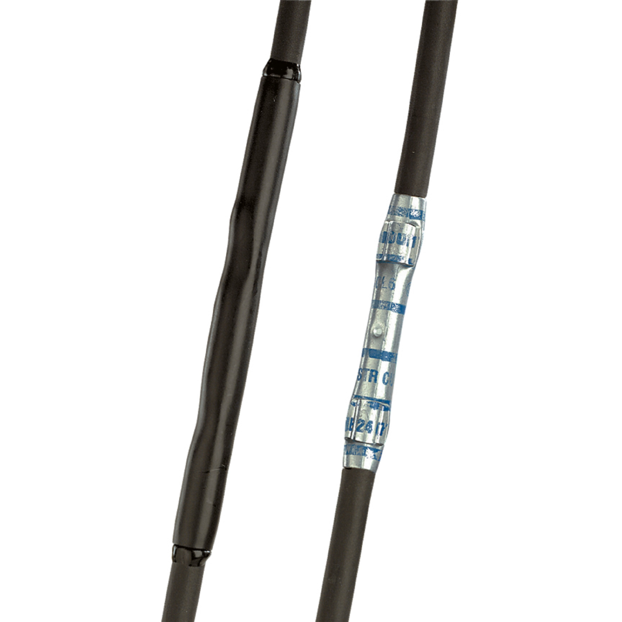 Heat Shrink Tubing, Polyolefin, Blue, 48 ft. Overall Length, 0.5 Inch Nominal Dia.