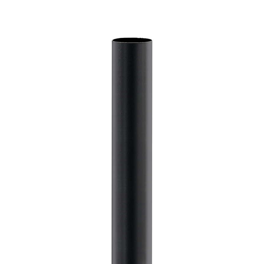Heat Shrink Thin VW-1, .50 Inch (12.7mm) Dia, Black, HSTTV50-C
