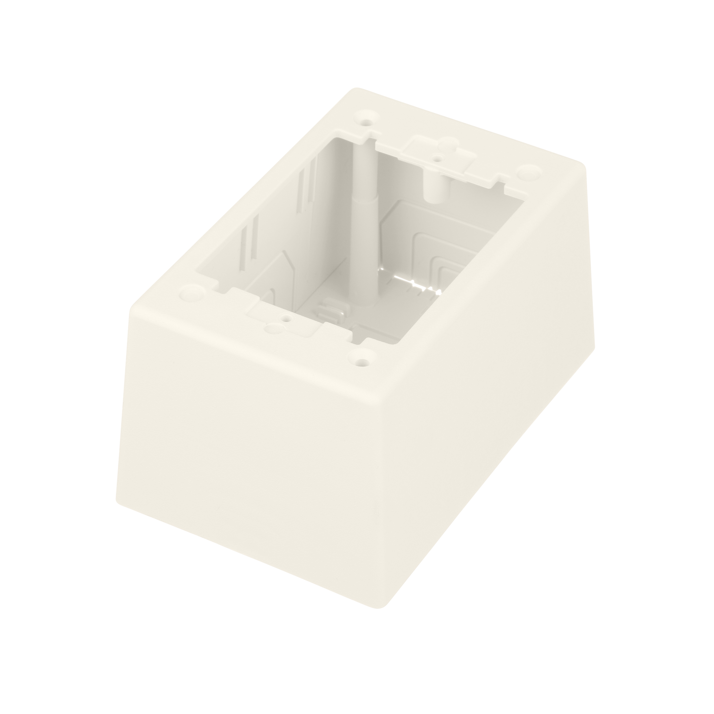 Junction Box, Power, Wh, 1-Gang, Deep