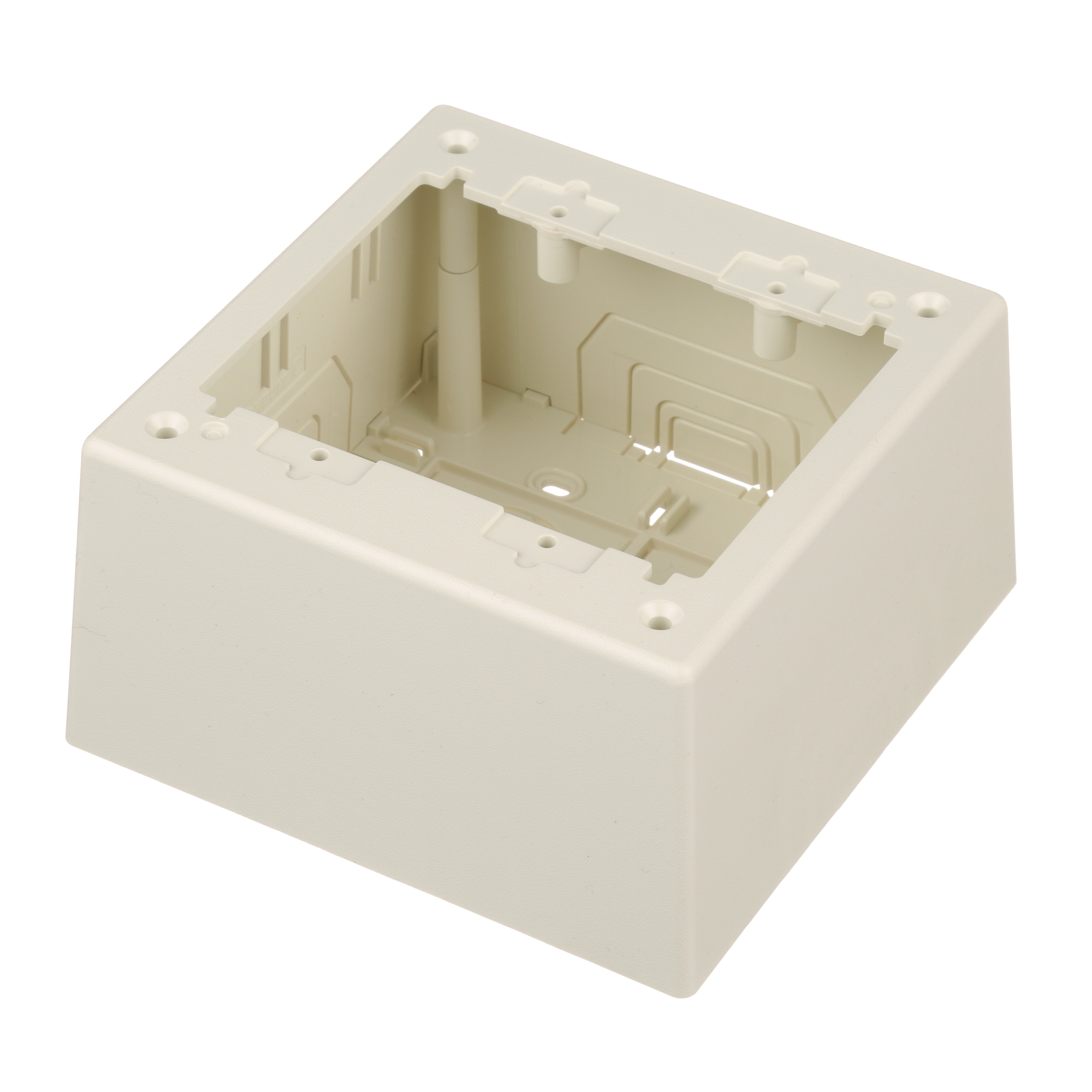 Raceway Box 2 Gang Deep White