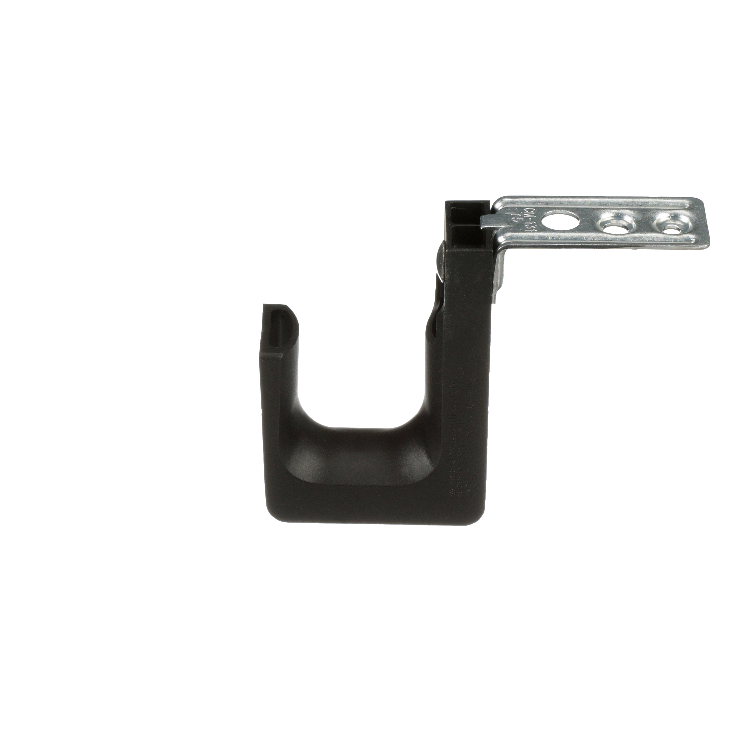 J-Hook, In-Ceiling, Nylon 6.6/Metal, Black, 1-5/16 Inch Max. Bundle Capacity