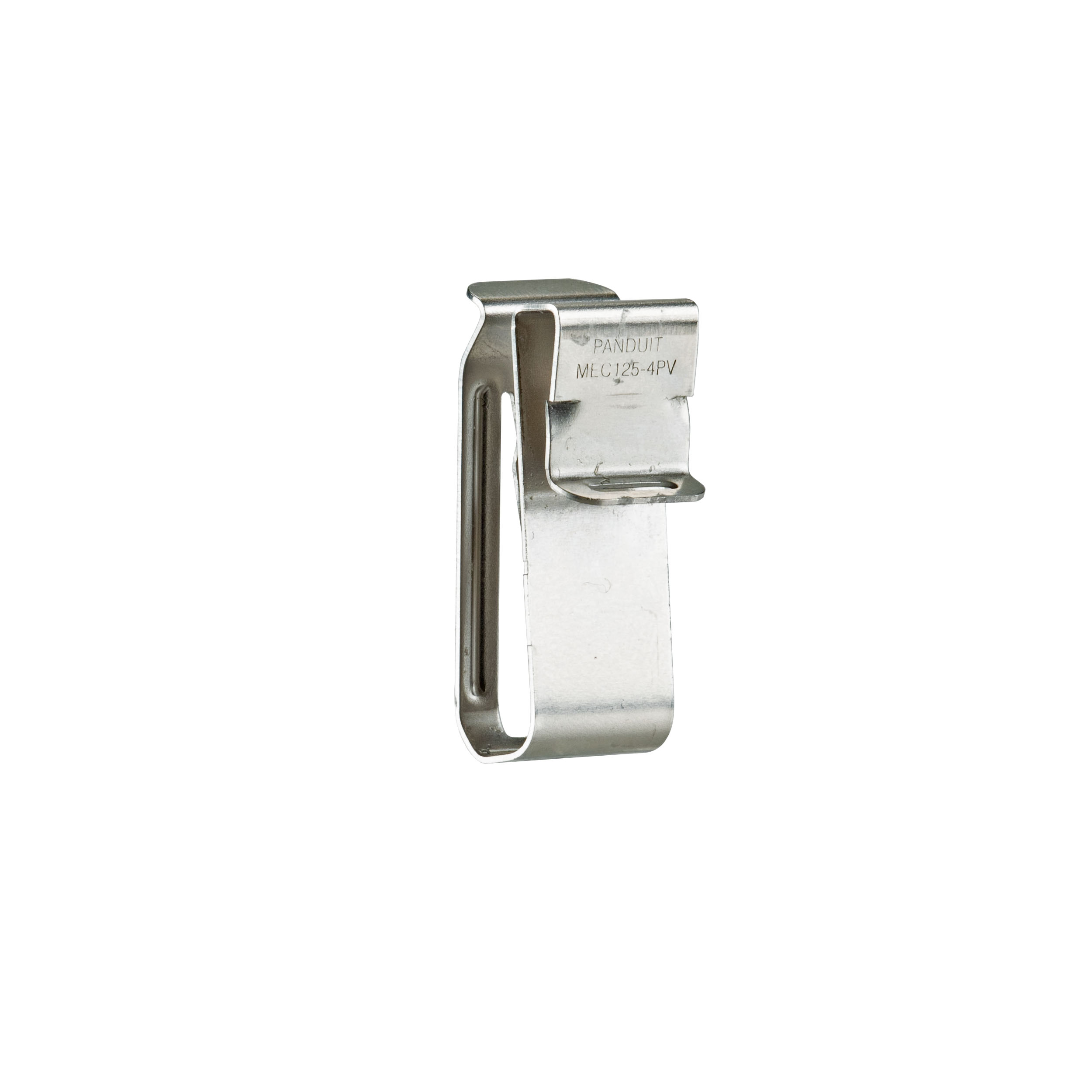 Solar Edge Clip, Stainless Steel, Silver, 0.3 Inch Max. Bundle Dia.