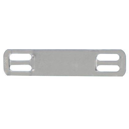 Mini marker plate, four holes, 304 Stainless, MMP172W38-M
