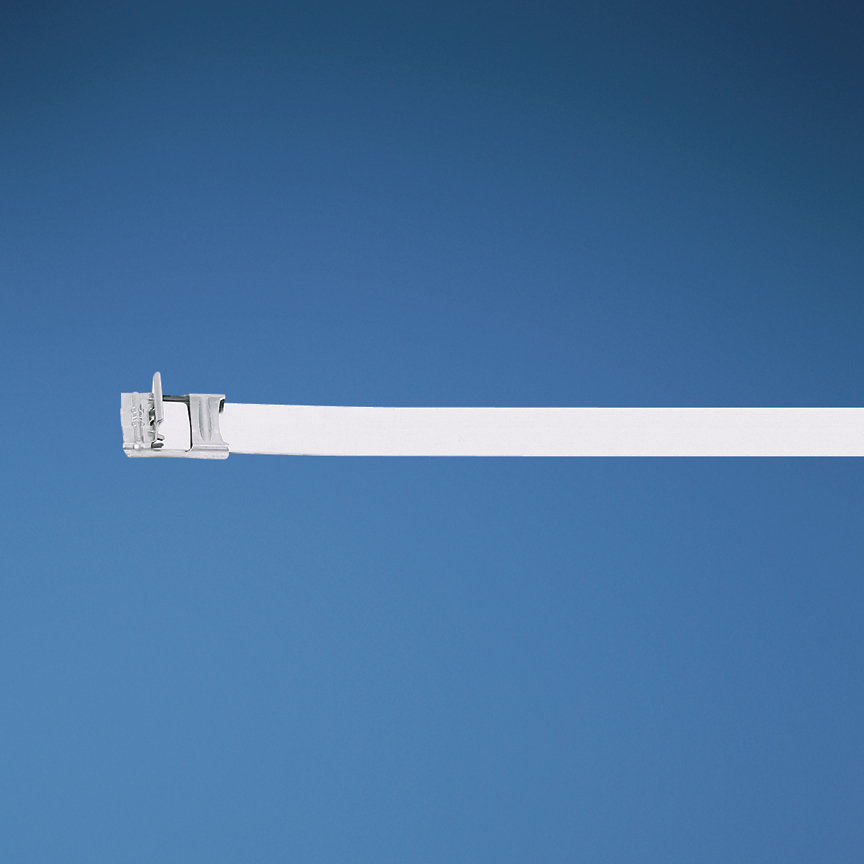 Strapping, Stainless Steel 304, Natural, 4 Inch Max. Bundle Dia.