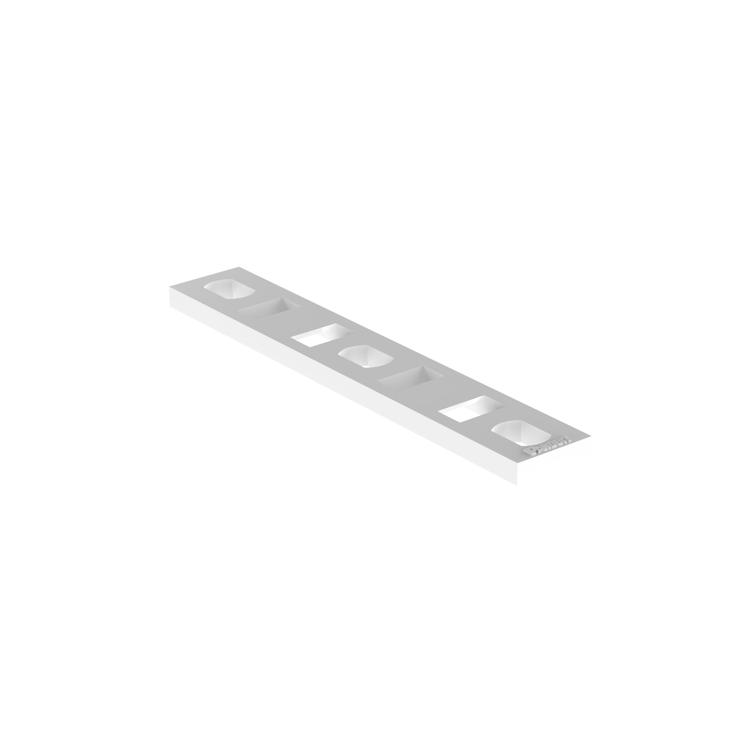 Multtieplt, 2bdle, M-S, #10 Screw, Nat