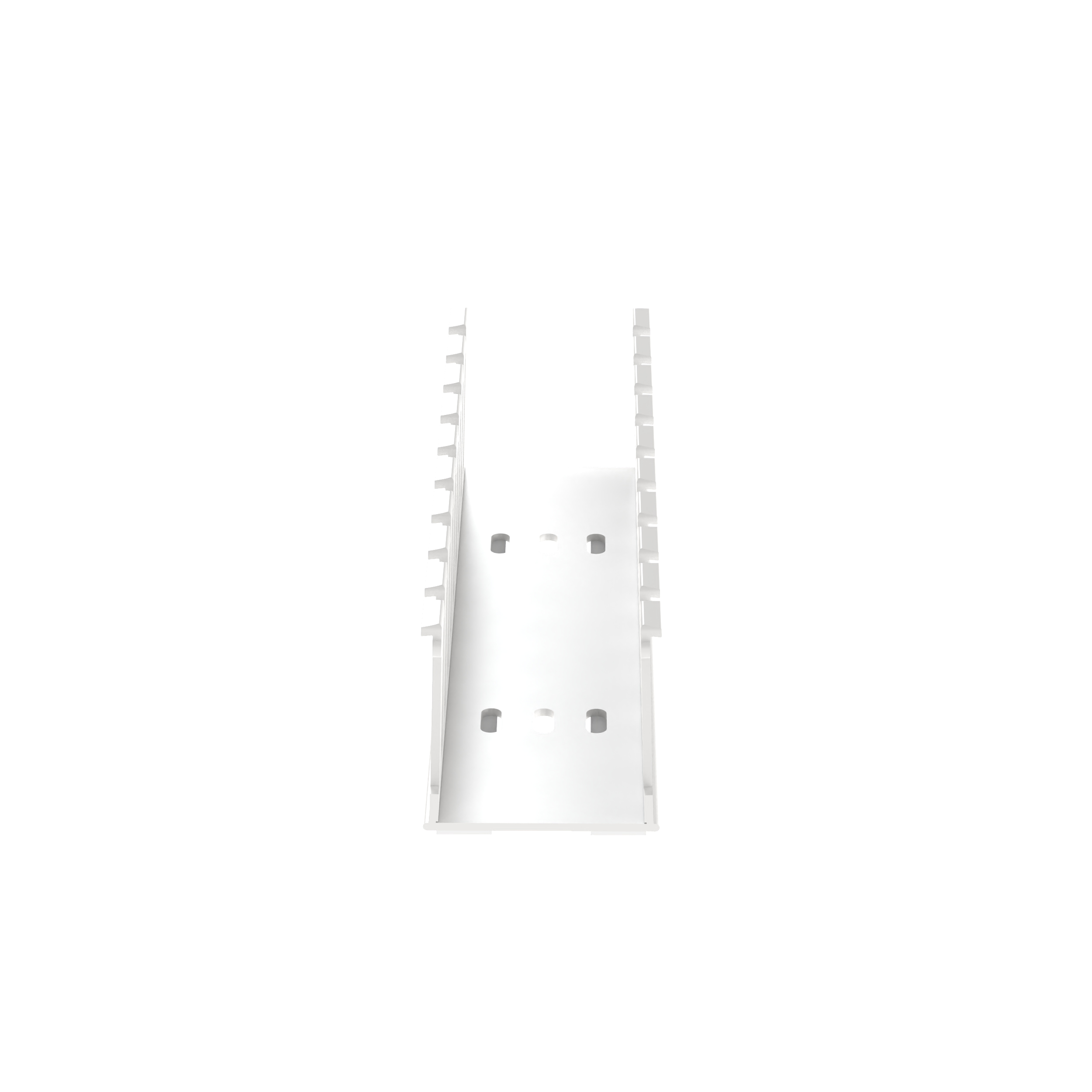Wide Slot Duct, Type NE, Halogen-Free, White, 2 x 2 x 1