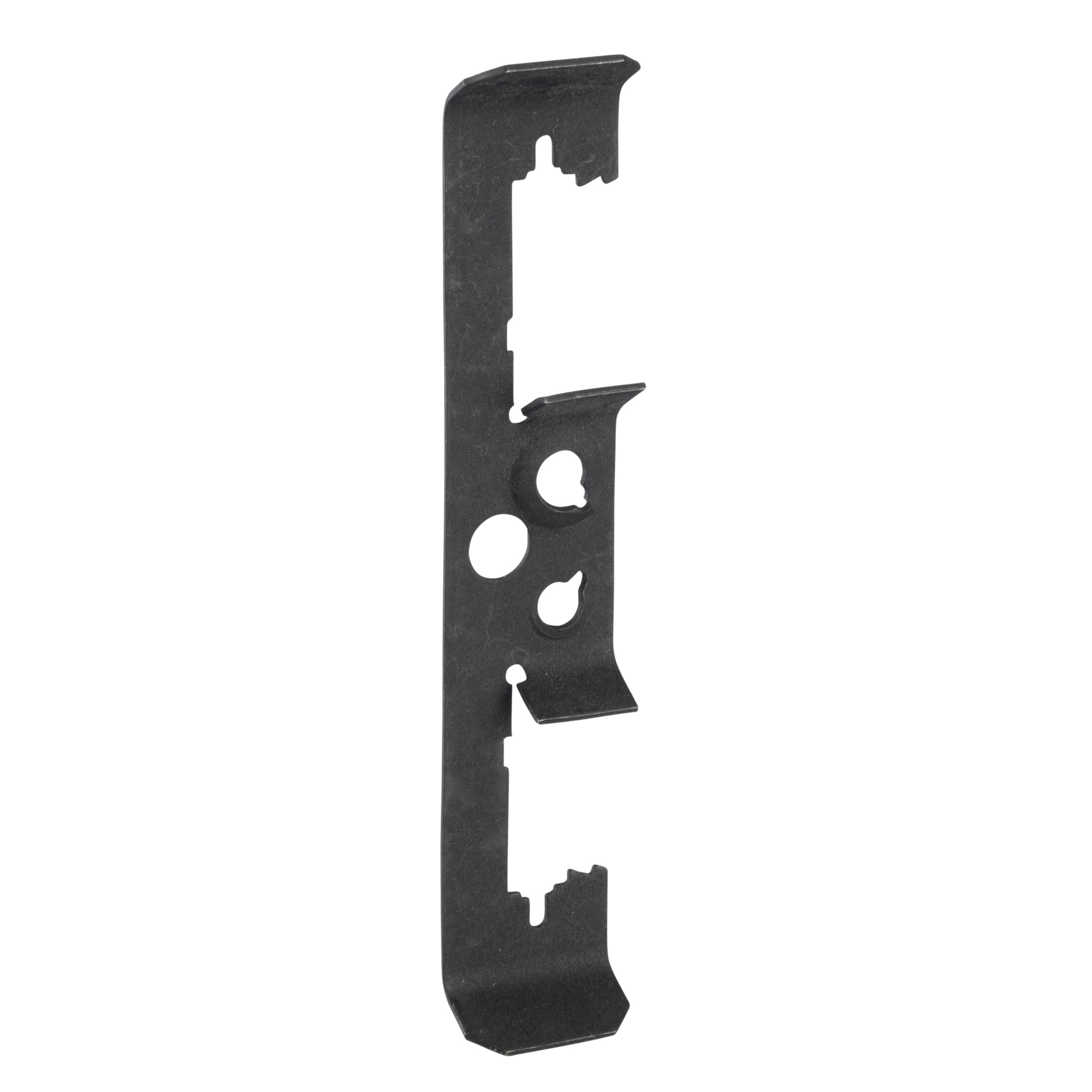 Clip, High-Carbon Steel, Black, Drop Wire Mount