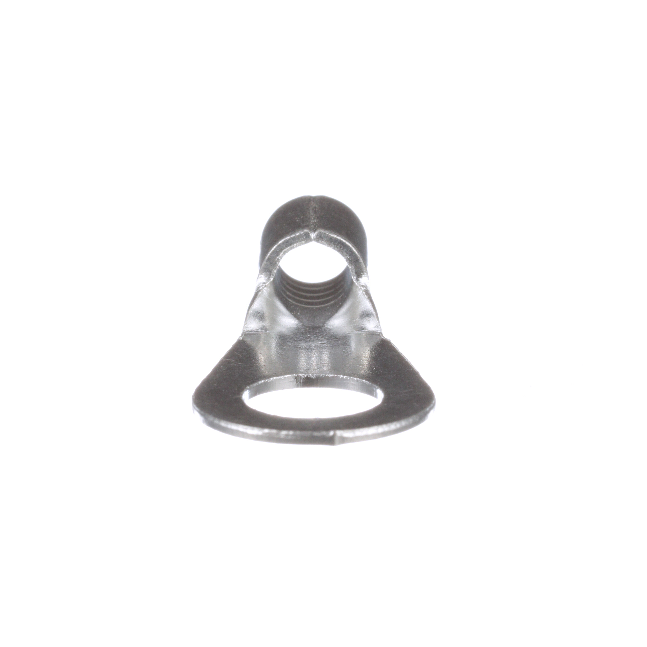 Ring Terminal, Copper, Silver, 8 AWG, 5/16 Inch Stud Size