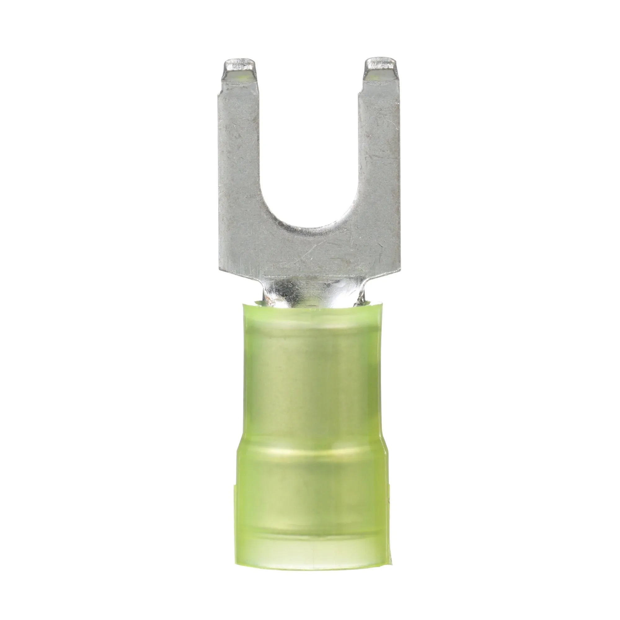 PANDUIT PN10-10FF-D Flanged Fork Terminal, nylon insulated | CY6YFA