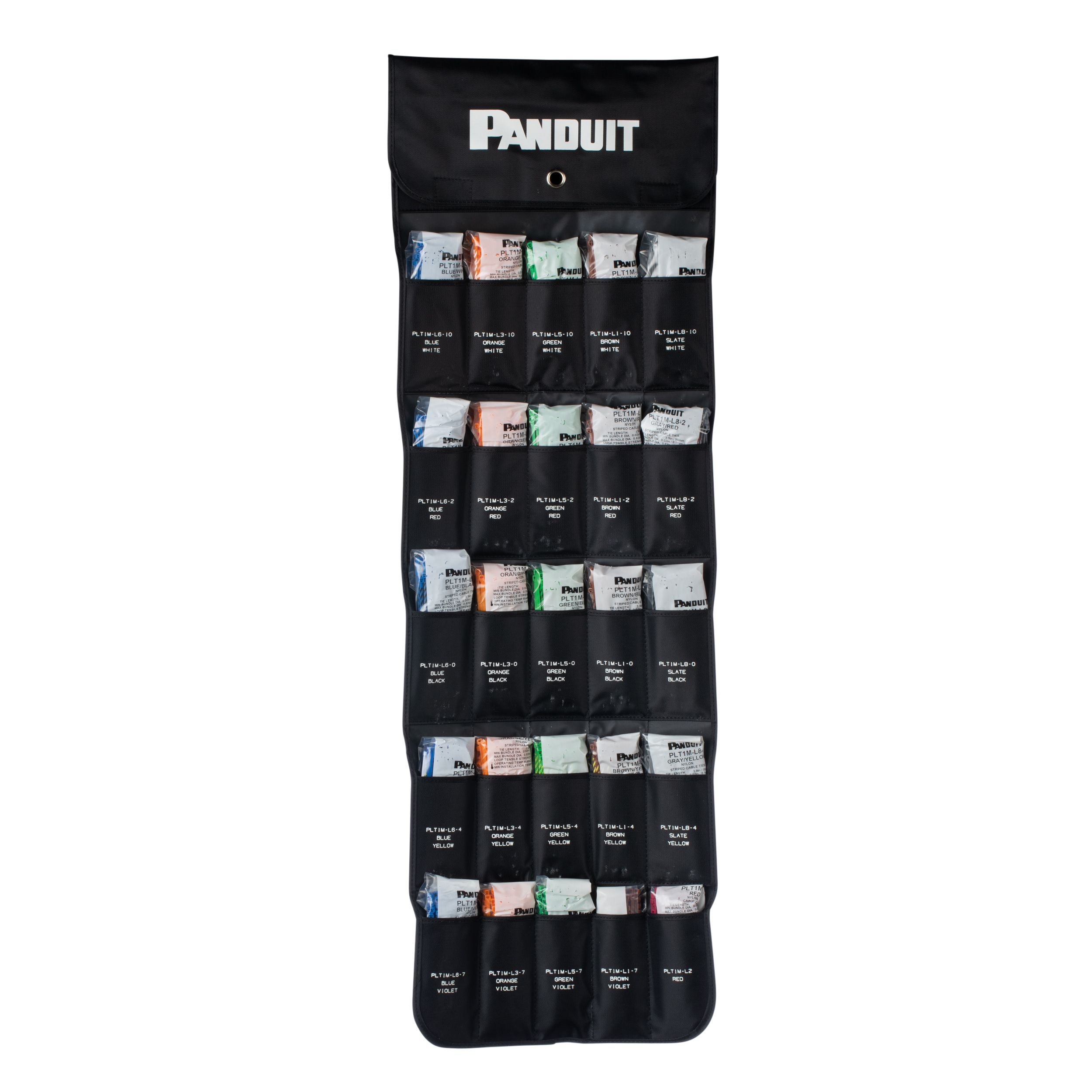 Assorted Cable Ties, w/Pouch, PPC25X50F