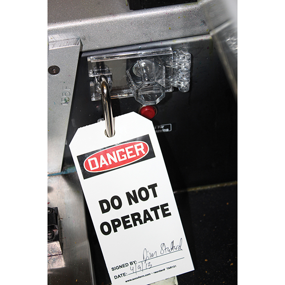 Toggle Switch Lockout, Polycarbonate