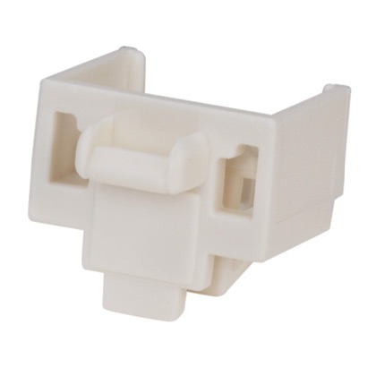 RJ45 Blockout Device, Polycarbonate, Off White