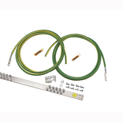 Busbar and Jumper Kit, Green/Yellow