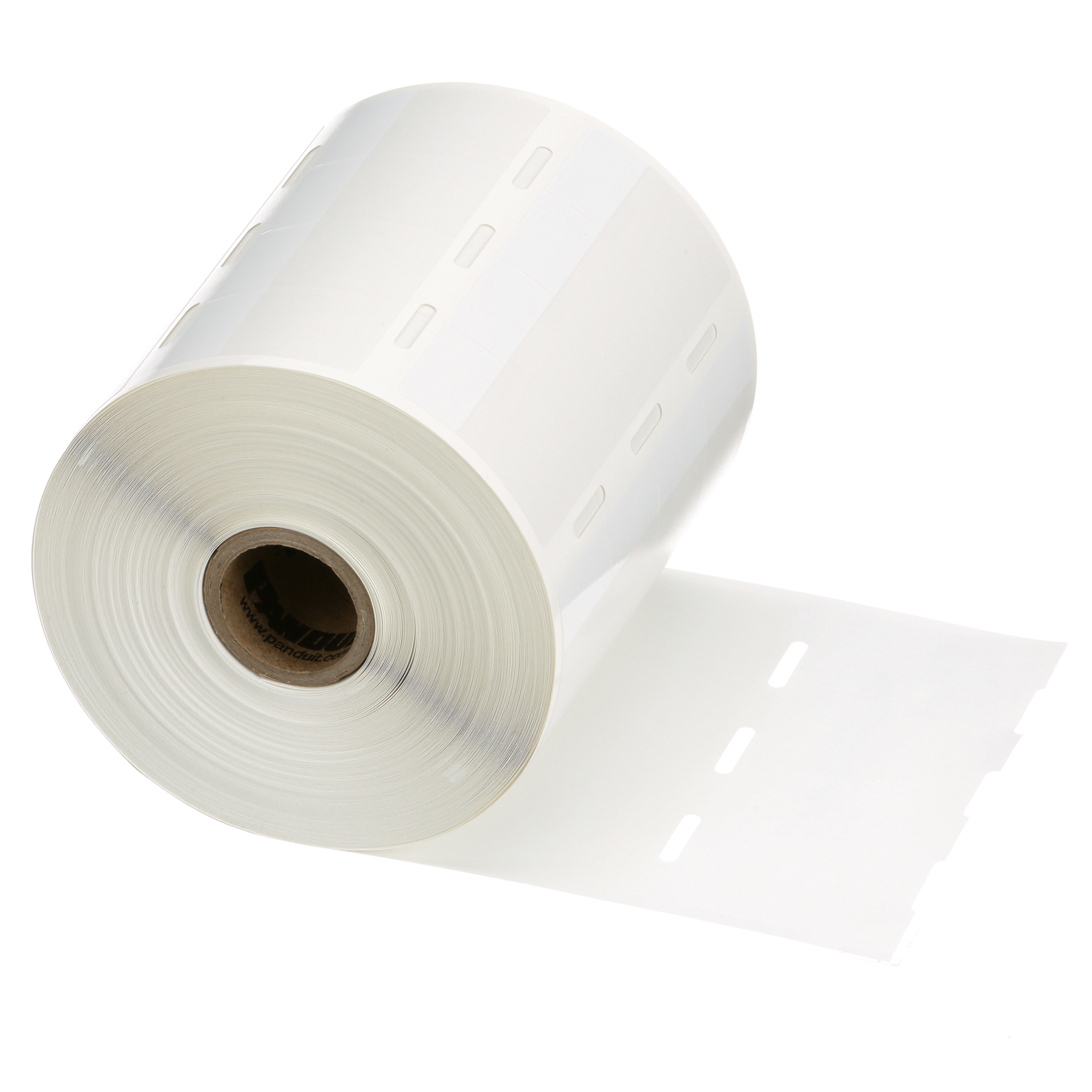 Self-Laminating Label, Vinyl, White, 1500 Labels, 2.25 x 1 Inch Label Size