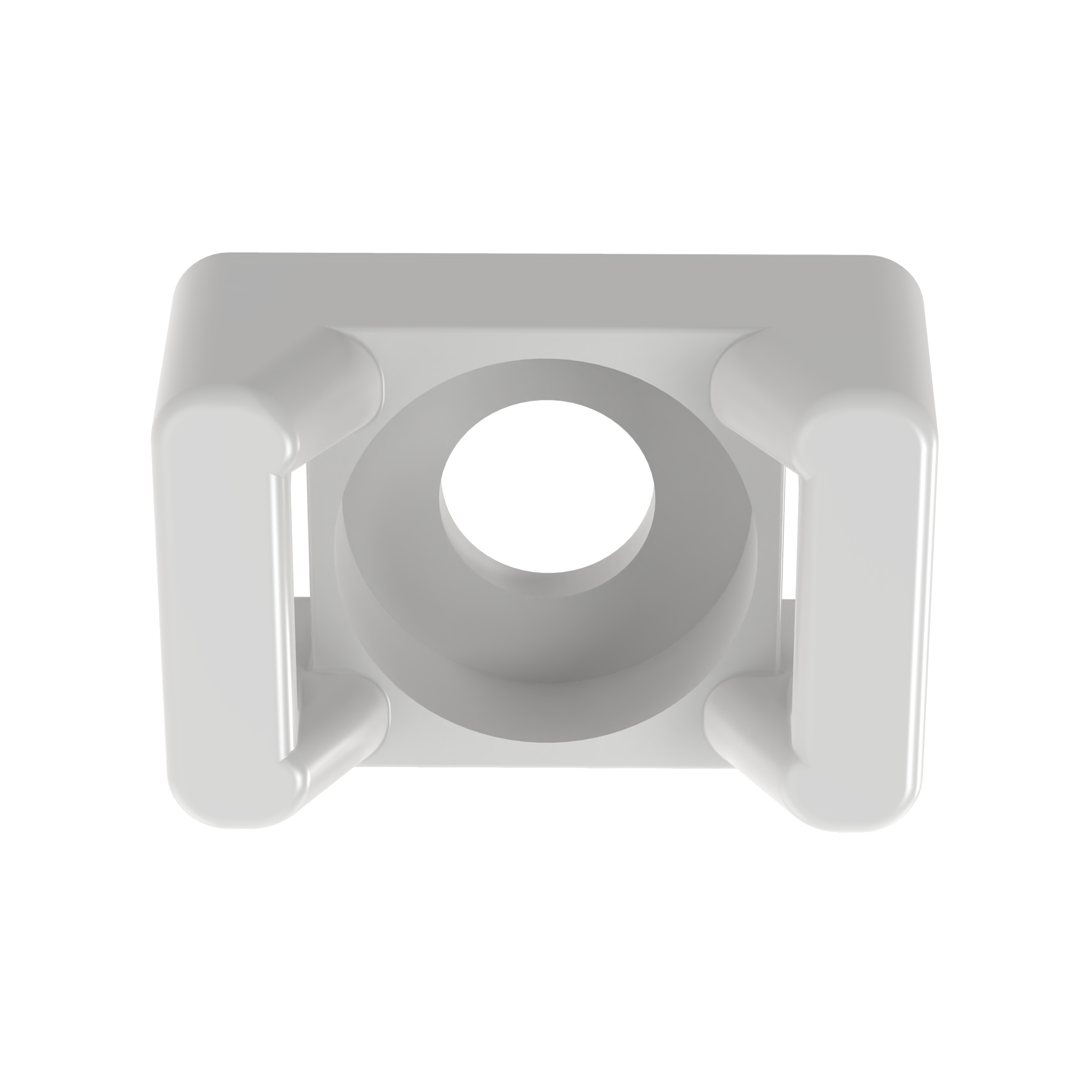 PANDUIT TM1S6-M Cable Tie Mount, 0.13 Inch Slot Width, 0.07 Inch Slot Height, Natural, 1000Pk | CH9UEH 62PY69