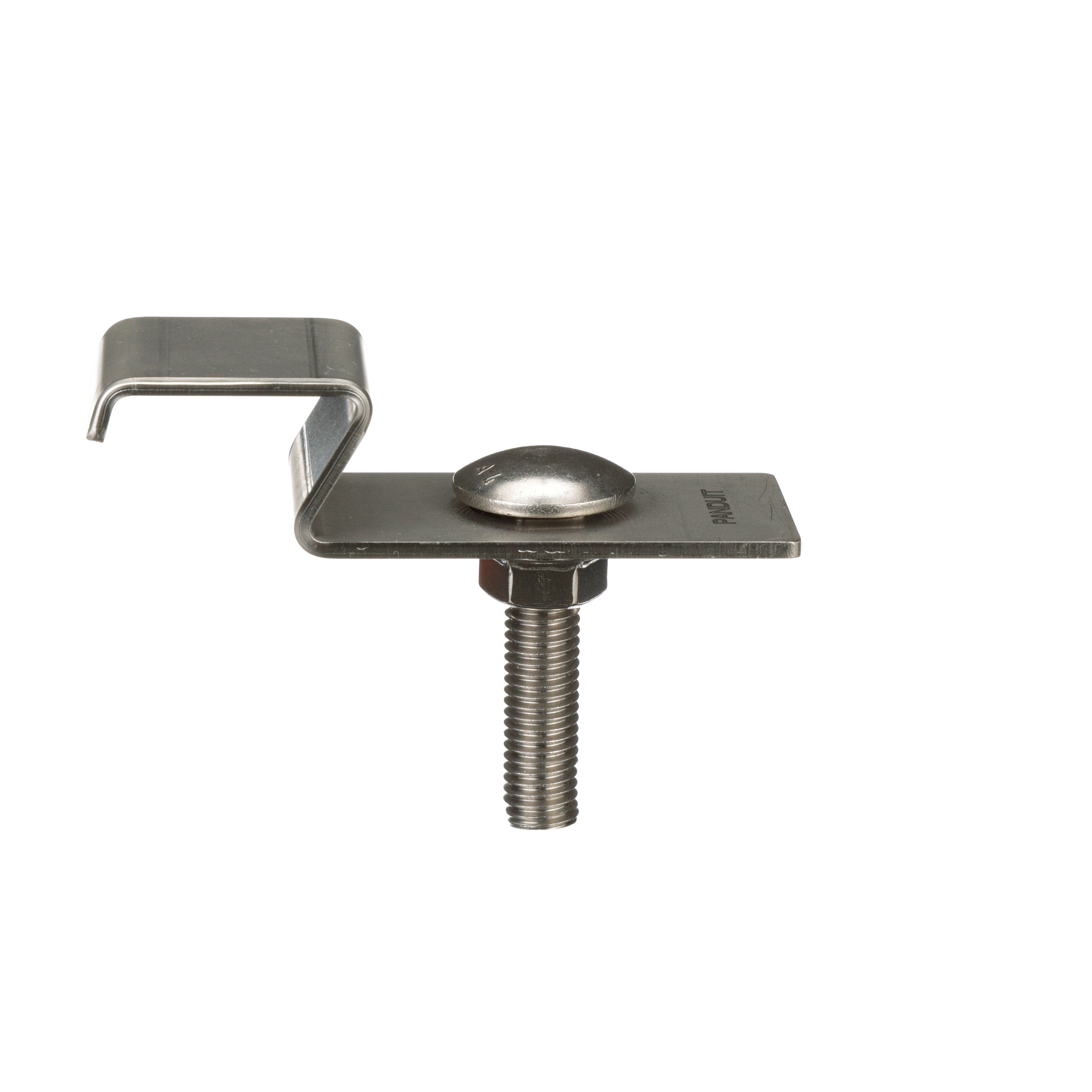 Cable Cleat Bracket, 316L Stainless Steel, Natural, U-Channel Rung, 3.5 x 0.82 Inch Size