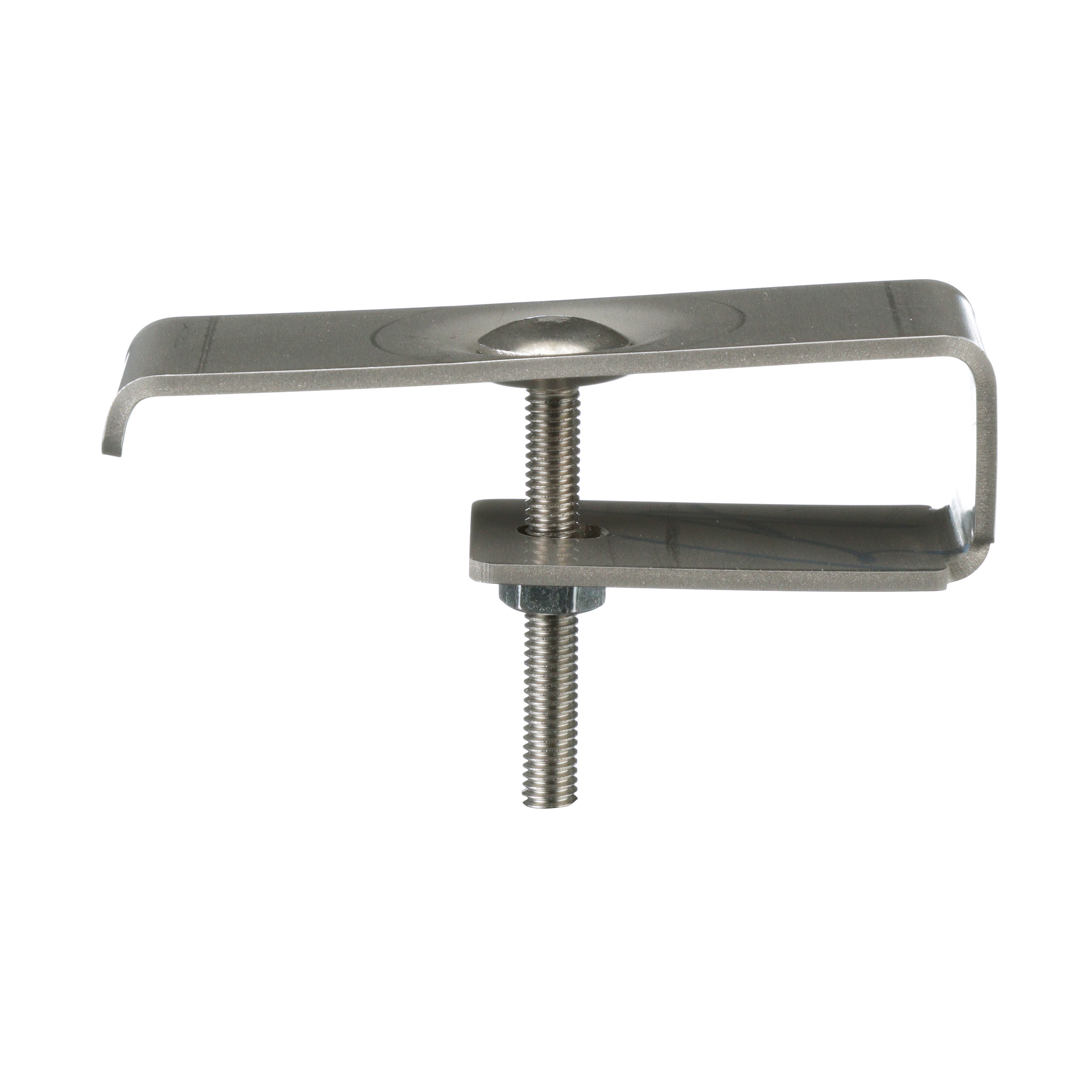 Cable Cleat Bracket, 316L Stainless Steel, Natural, U-Channel Rung, 3.57 x 0.96 Inch Size