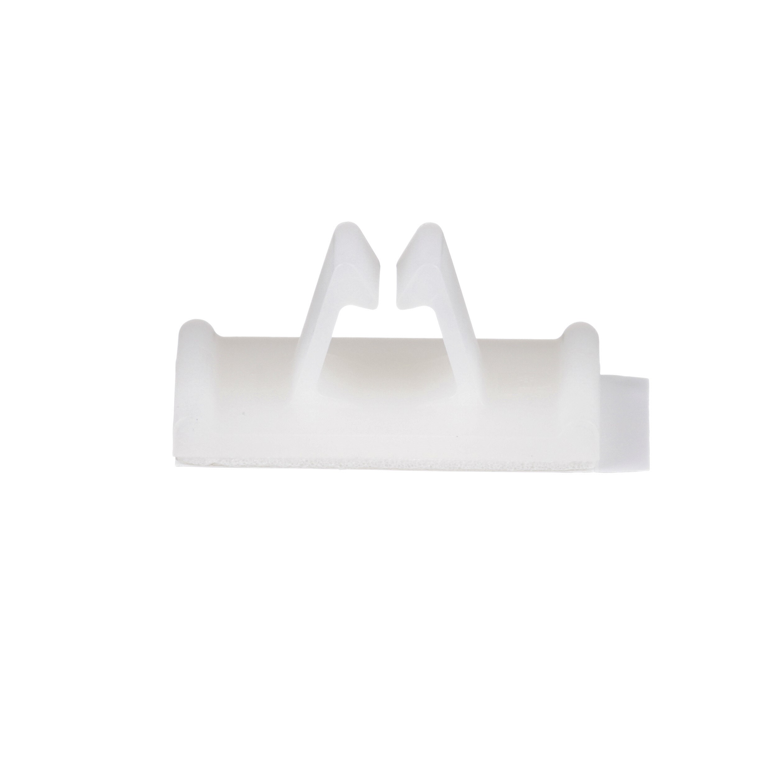 Cord Clip, Nylon 6.6, Natural, 0.25 Inch Max. Bundle Dia.