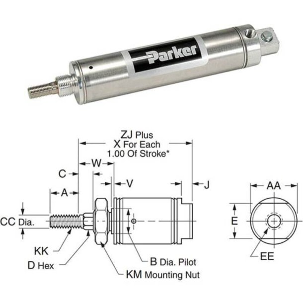 PARKER 0.44NRSR03.50