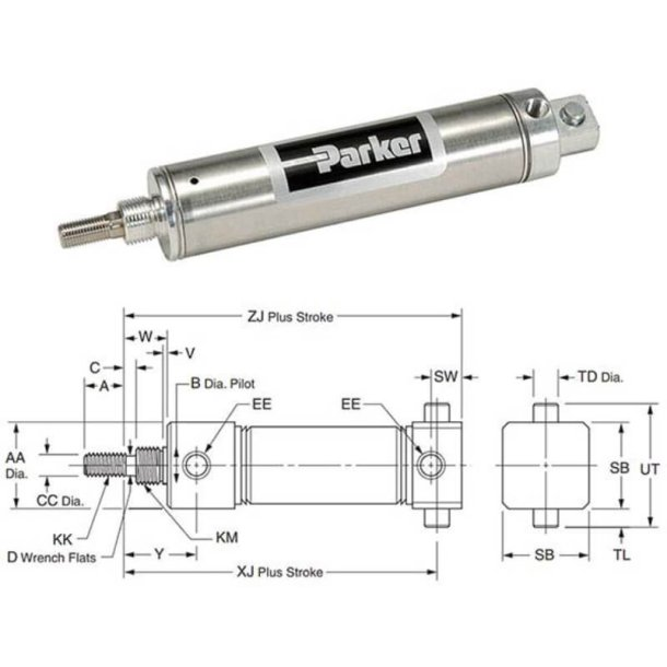 PARKER 0.44TRDSR01.75