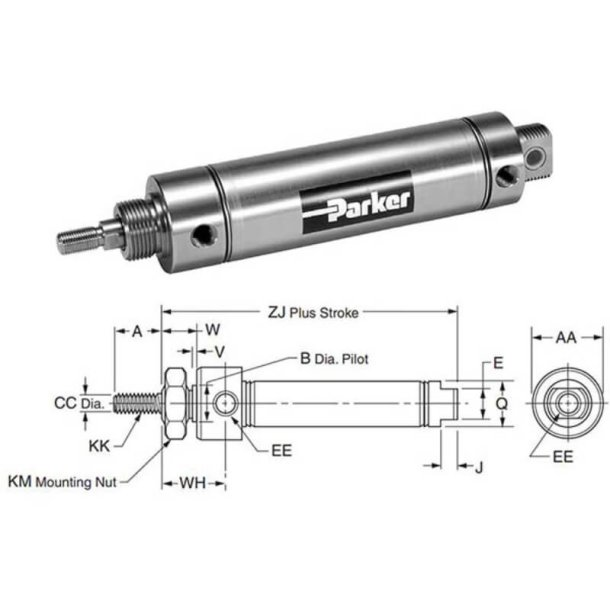 PARKER 0.75DSRGY04.00