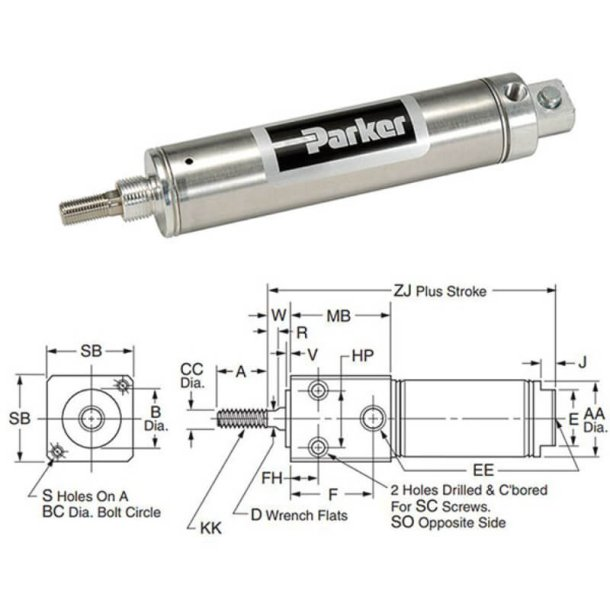 PARKER 1.50BFDSR01.81
