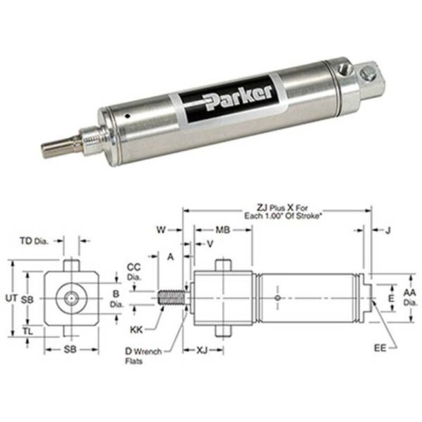 PARKER 1.50TFNSR04.00