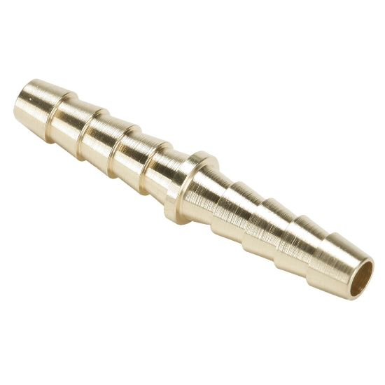 PARKER 122HBL-5 Hose Barb Fitting, 5/16 Inch Internal Diameter, Brass | BT8AVU