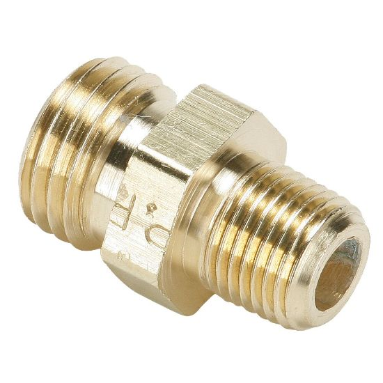 PARKER 127HB-4-2 Hose Barb Fitting, 1/4 Inch Internal Diameter, Brass | BT8AWY