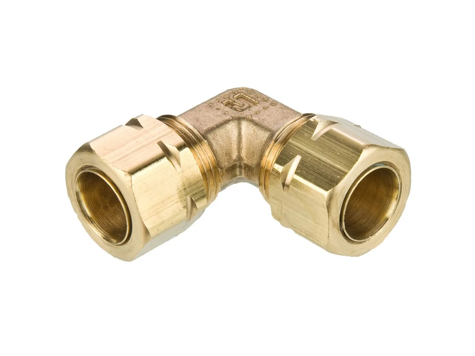 PARKER 165CA-8 90 Deg Elbow, 1/2 Inch Outside Diameter, Brass | AE9PXD 6LF93