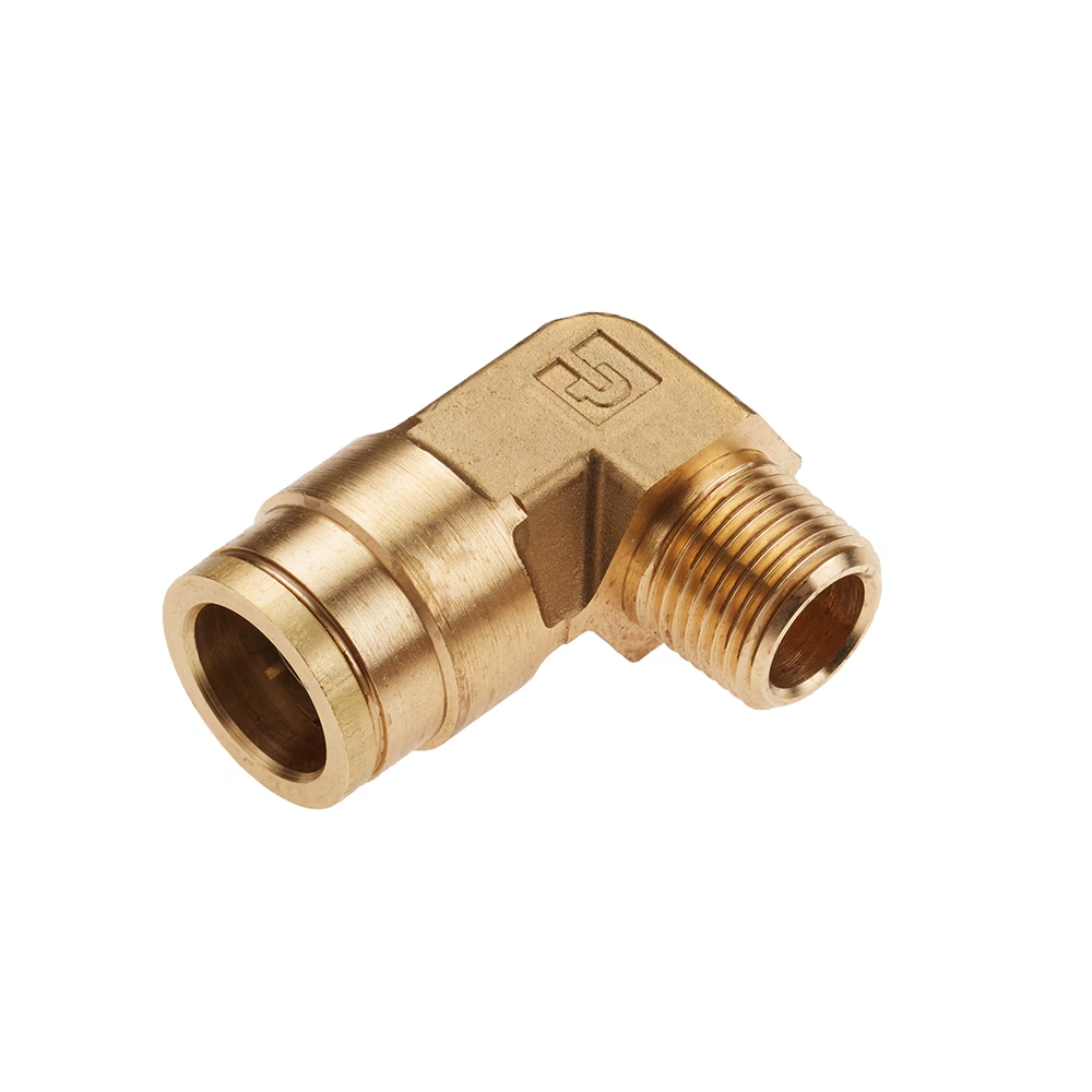 PARKER 169PTCNS-12-12 Brass DOT Push-to-Connect Fitting, Brass, Push-to-Connect x MNPT | CT7EWF 791CU4