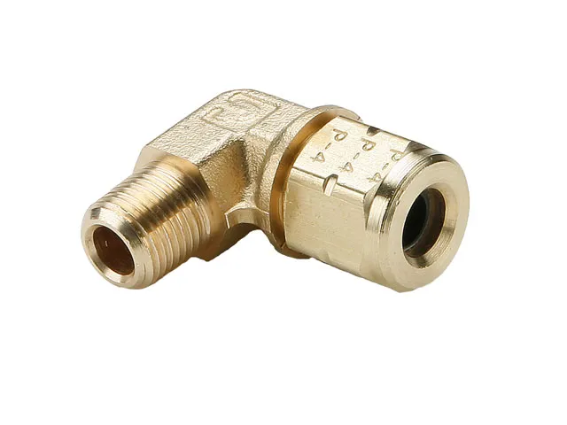 PARKER 169VL-8-6 Brass Compression Fitting, Brass | CT7DQE 791AM6