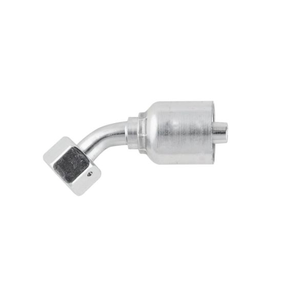 PARKER 1C443-18-10 Hydraulic Crimp Fitting, Steel x Steel, 45 Deg Elbow, -10 | CT7EEE 55DA89
