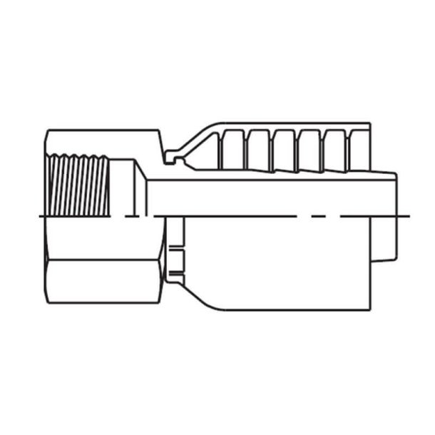 Grease Pump, Fixed, Female Line, 1/4 Inch