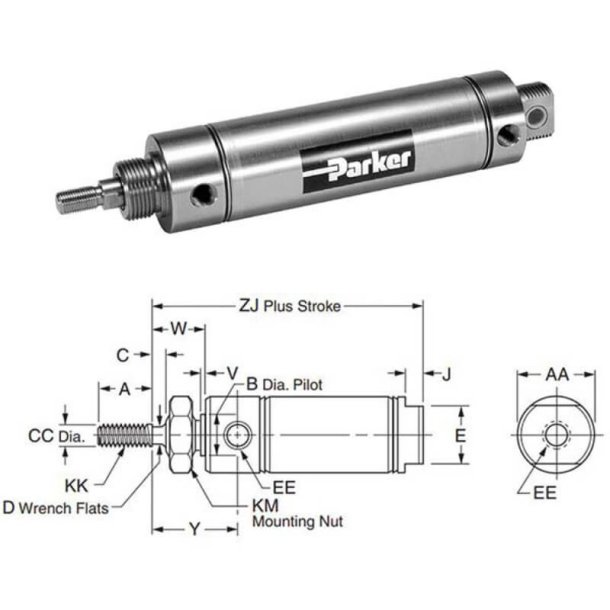 PARKER 2.50DSRGY06.00