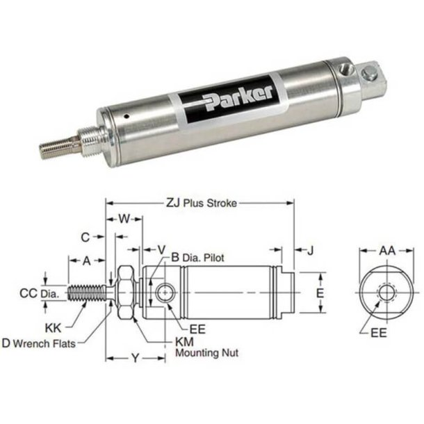 PARKER 2.50DSRM30.00