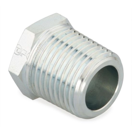 PARKER 1HP3MS Hex Head Plug, Steel, 1 Inch Fitting Pipe Size, Male Bspt, 1 1/4 Inch Length | CT7FWF 60UW95