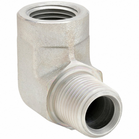 PARKER 2 CD-S 90 Deg. Street Elbow, Steel, 2 Inch X 2 Inch Fitting Pipe Size, Male Nptf X Female Npt | CT7KKY 60UX04