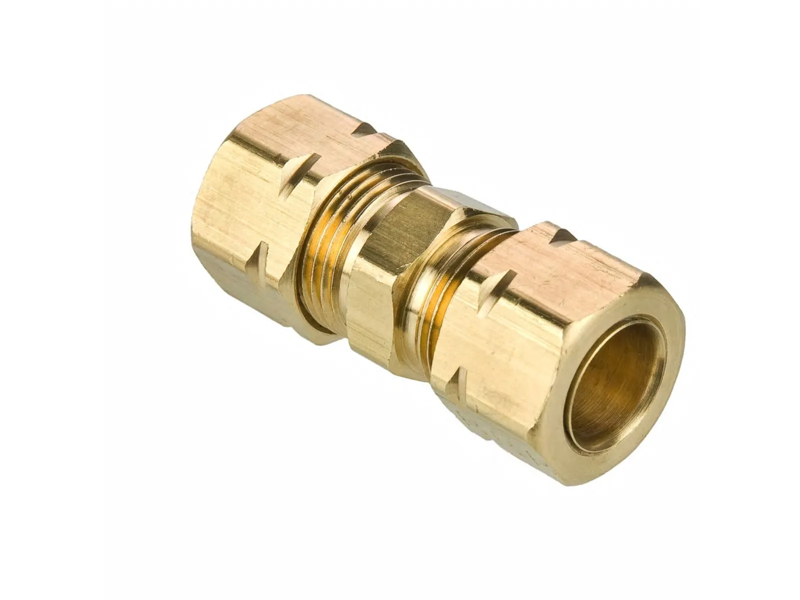 PARKER 62CA-2 Union, 1/8 Inch Outside Diameter, Brass | AE9QHM 6LH24