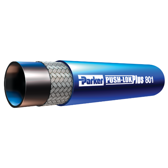 PARKER 801-4-BLU-RL Multipurpose Air Hose, 1/4 Inch Hose Inside Diameter | BT7NLH
