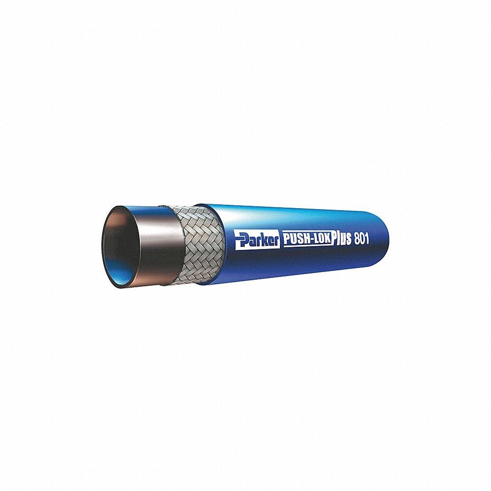 PARKER 801-16-BLU-BX Hydraulic Hose, 200 PSI, 1 Inch Size Hose Inside Dia, 1 9/32 Inch Size Hose Outside Dia | CT7GWT 329JA5