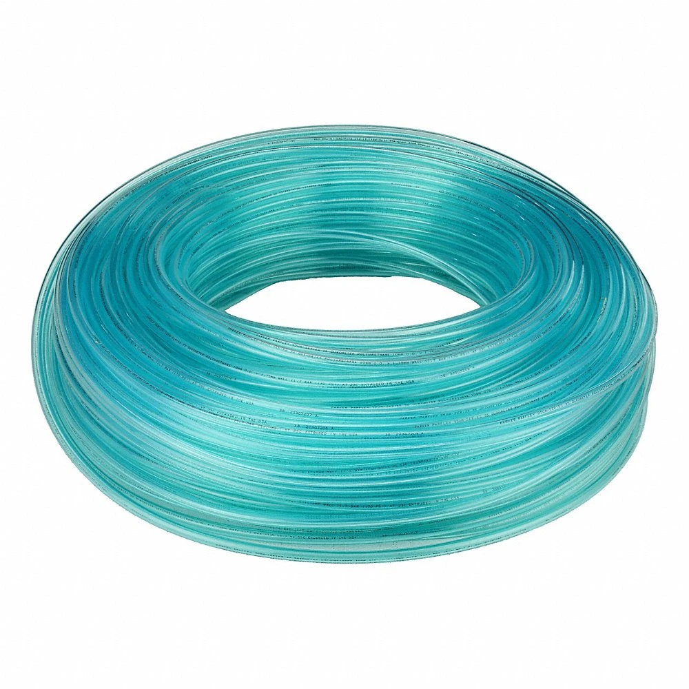 PARKER 95UM-10X1.75-TBL-0500 Tubing, Polyurethane, ID. 6.5 mm, OD. 10 mm, 500 Ft Length, Blue, Air/Water | CT7LCV 797DL1
