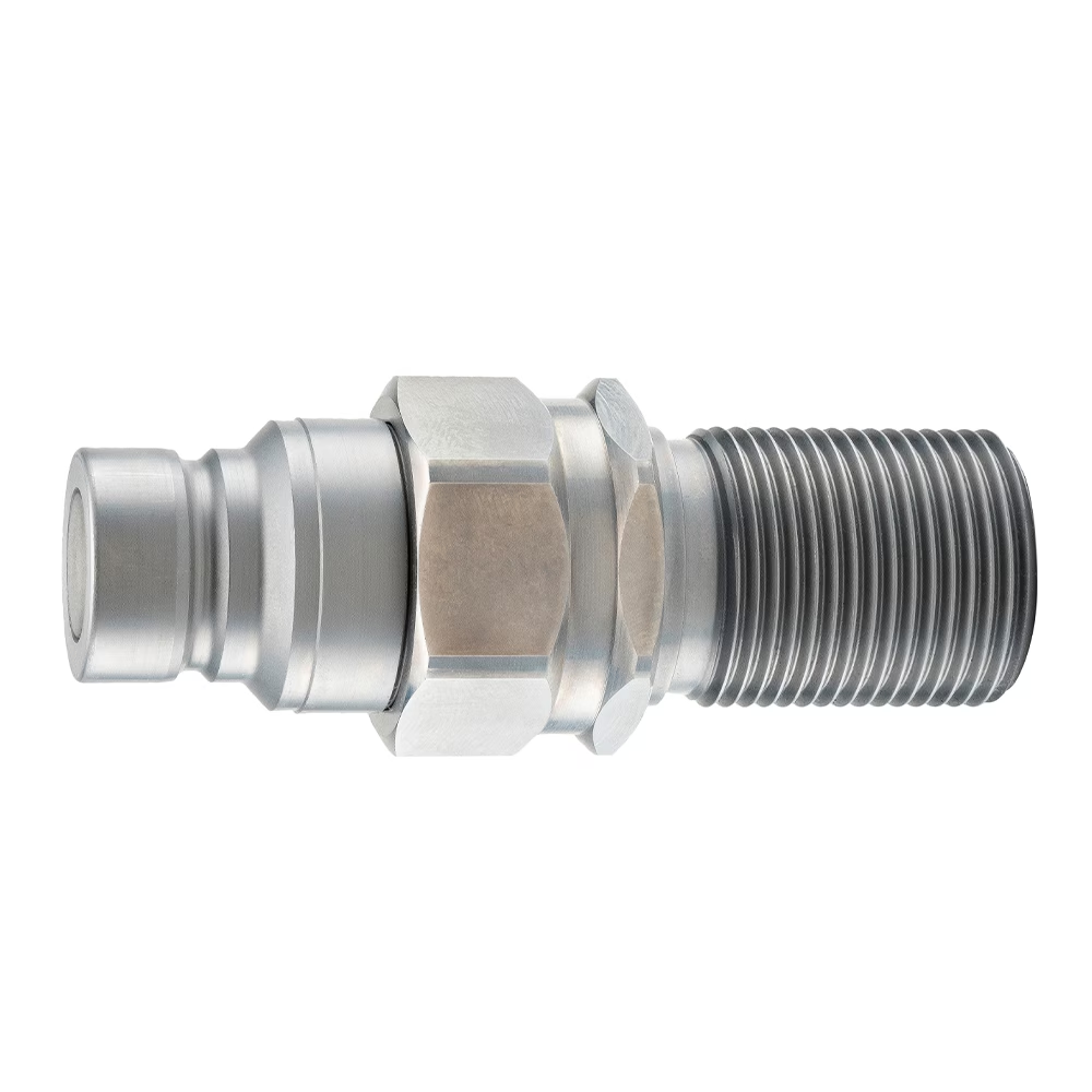 PARKER FEM-502-10BMS Nipple, 1/2 Inch Size, Steel | BX3LTV